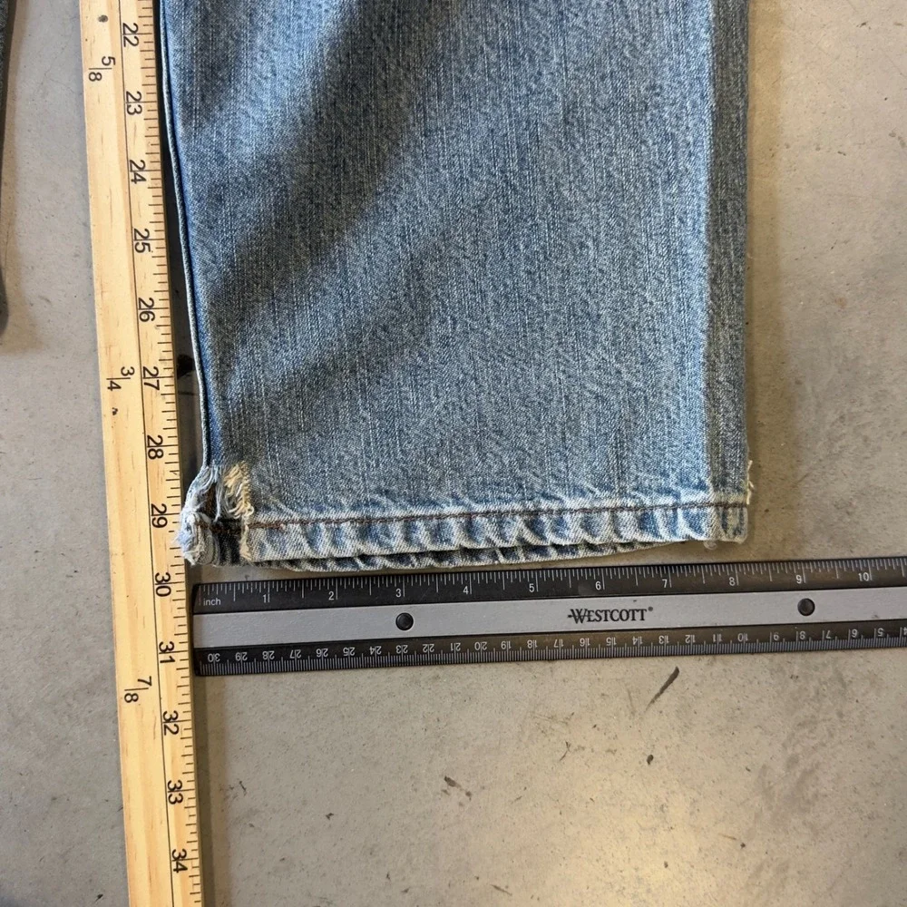 Sonoma Genuine Jean Co Mens Relaxed Fit Blue Denim Jeans 36x30